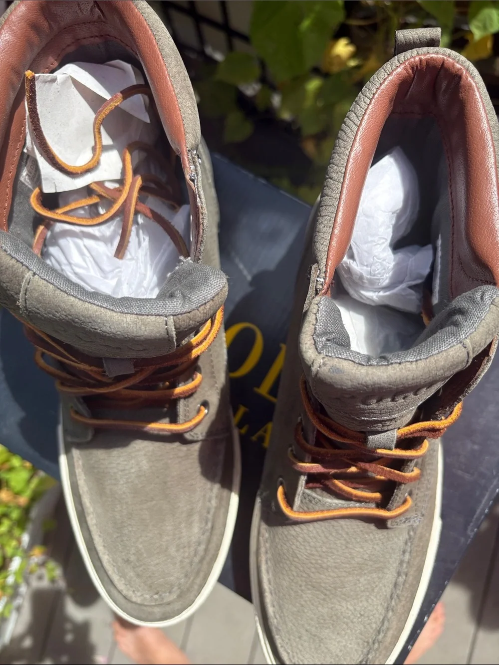 Polo Ralph Lauren Tedd High-Top Nubuck